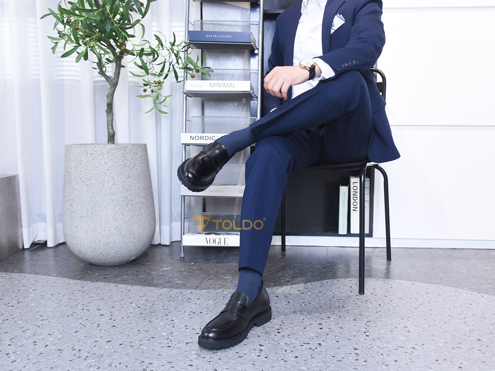 Giày cho nam cao 7cm đế eva siêu nhẹ